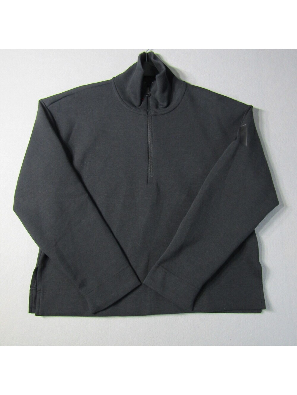 NWT Adidas Soft Lux 1/4 Zip Sweatshirt Women's XS Black